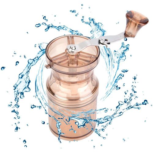 Hjlian Moulin A Cafe Manuel Portable, Broyeur A Grains, Noyau De Broyage En Ceramique, Pour La Maison Et Le Bureau (Cafe)