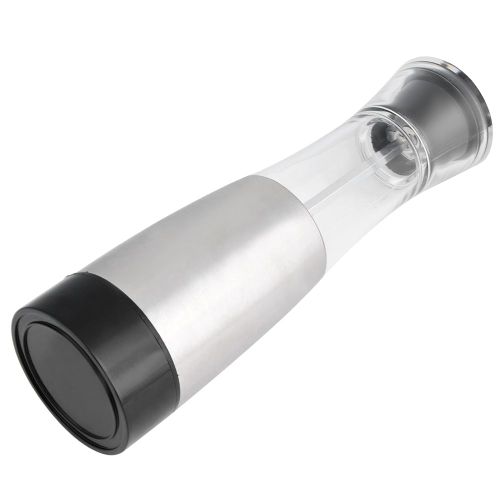 HJLIAN Moulin a poivre et sel electrique automatique en acier inoxydable, accessoire de cuisine