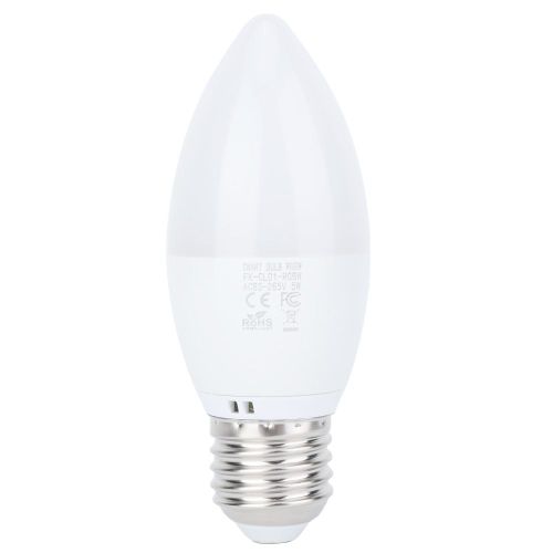 Hjlian Ampoule Led Intelligente Multicolore, Controle Wi-Fi, Compatible Avec Google Home Et Alexa (Douille E27)