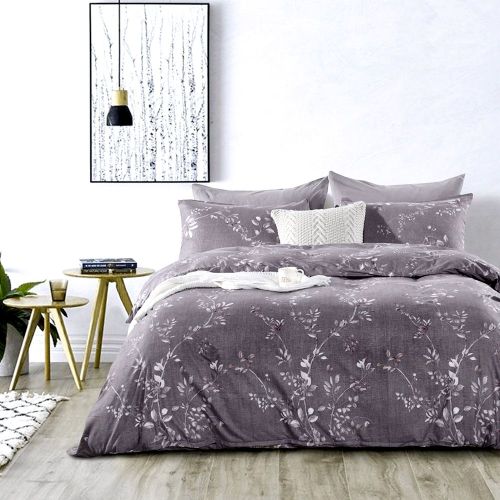 Hjlian Parure De Lit 3 Pieces En Microfibre Douce Et Polyester (King)