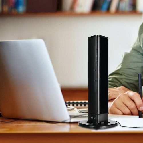 HJLIAN Barre de son portable sans fil Bluetooth Soundcore Infini Mini, audio 2.0 canaux, 20 W, pour televiseur