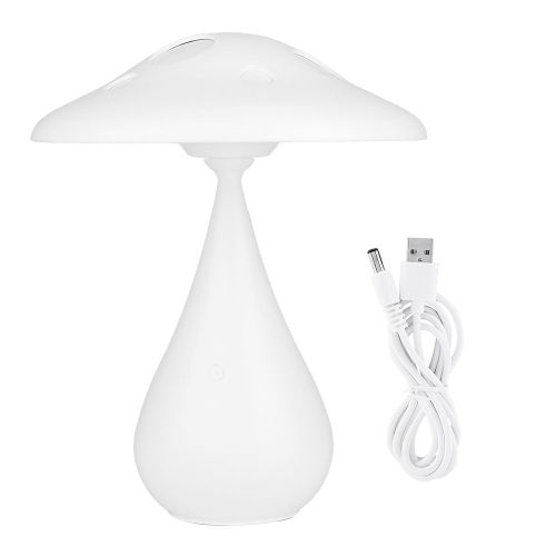 Hjlian Lampe De Table Led Rotative Creative A Gradation Tactile, Rechargeable Par Usb, Purificatrice D'air