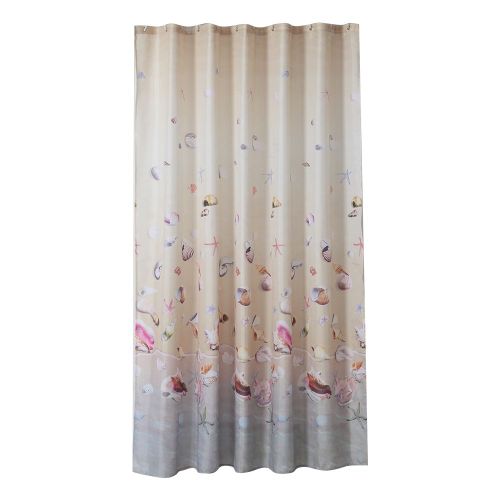 HJLIAN Rideau de douche et de bain impermeable avec crochets de suspension #1