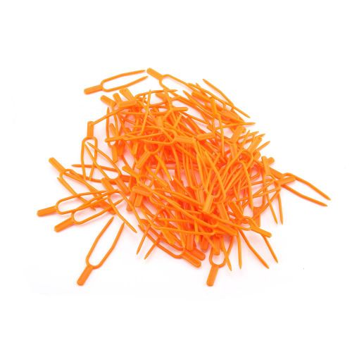 HJLIAN Lot de 100 fourches de plantation de fraises a pression, pinces fixes pour plantes, outil de jardinage