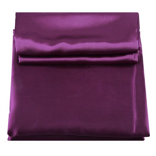 Hjlian Parure De Lit 3 Pieces En Soie Artificielle De Style Moderne, Taie D'oreiller, Drap-Housse (Queen)