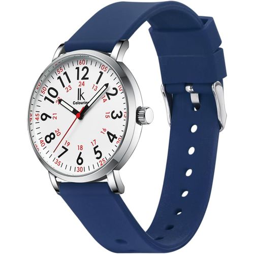 Eryi-Ik Easy Timing Montre Hommes Femmes Temps De Lecture Facile Changement Bracelet Avec Dégagement Rapide