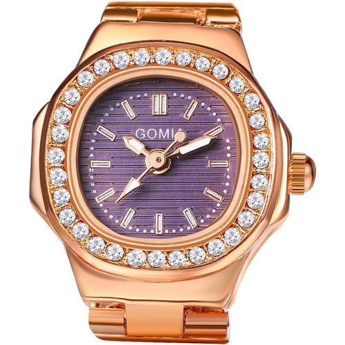 Eryi-Montre À Doigt Montre Bague-Montre Homme Femme Unisexe-Taille Ajustable (Avec Outils)-Montre Bijoux-Avec Sac Cadeau
