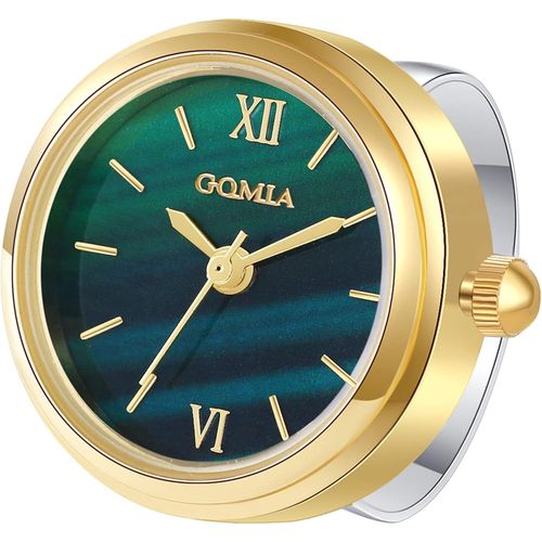 Eryi-Montre Bague Montre Doigt Montre À Quartz Analogique Avec Cadran Numérique,Bracelet Anneau Réglable Pour Homme Et Femme