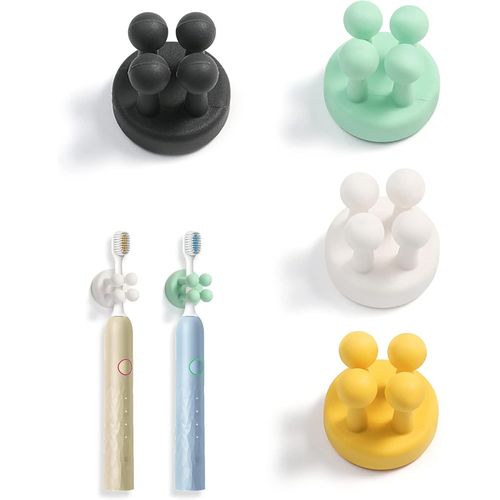 KALANKA-Porte Rasoir,Support de Rasoir Douche,Porte Brosse à Dents Mural,Porte-Brosse à Dents Salle de Bain Étanche pour la Salle de Bain, la Cuisine, Le Salon, la Chambre à Coucher, Le Bureau
