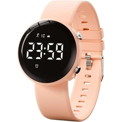 Kalanka-Montre Digitale Enfant Sport Avec Alarme,Chronomètre,Date,Bracelet En Silicone-Distance,Calories,Podomètres Marche Non Connecté Pour Fille Garçon