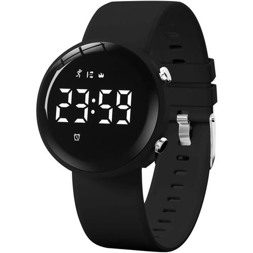 Kalanka-Montre Digitale Enfant Sport Avec Alarme,Chronomètre,Date,Bracelet En Silicone-Distance,Calories,Podomètres Marche Non Connecté Pour Fille Garçon