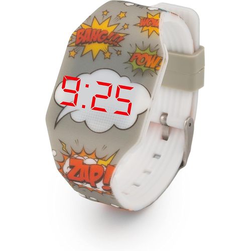 Kalanka-Digital Led Montre Pour Filles, Garçons, Ados. Bracelet En Silicone. Batterie Japonaise De Longue Durée Remplaçable
