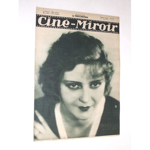Cine Miroir N° 310 : Marie Glort Dans La Folle Aventure. Charles Vanel Et Gaby Morlay Dans Maison De Danses