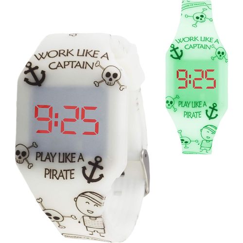 Kalanka-Digital Led Montre Pour Filles, Garçons, Ados. Bracelet En Silicone. Batterie Japonaise De Longue Durée Remplaçable