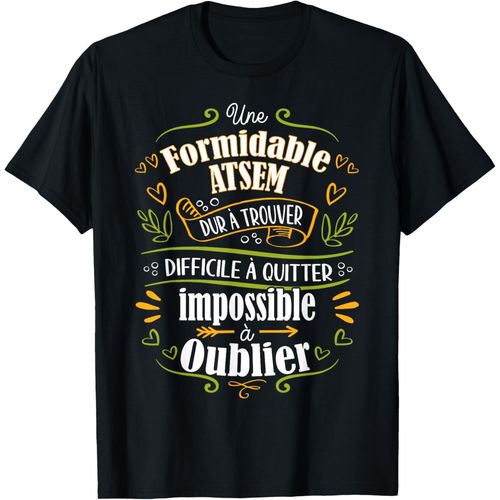 Kalanka-Une Atsem Formidable Femme Cadeau Pour Atsem Maternelle T-Shirt