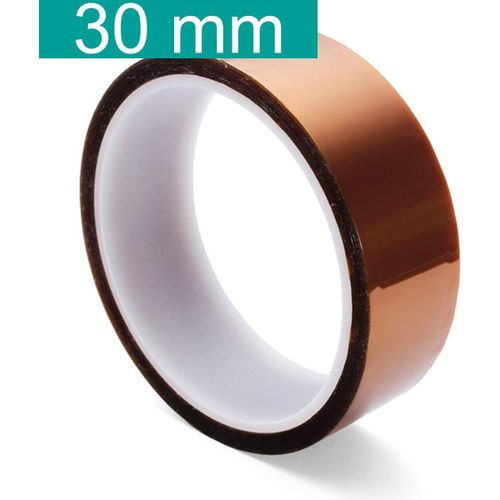 Kalanka-5 Taille 5mm 10mm 20mm 30mm 50mm 30m Bga Film Haute Température Résistant À La Chaleur Polyimide Kapton Bande Or Résistant Collant
