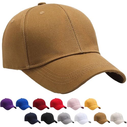 Kalanka-Casquette De Baseball Pour Homme Et Femme, 100% Coton, Taille Unique, Casquettes Sport Baseballs, Coton Anti Soleil Baseball Cap, Casquette Ajustable Homme Et Femme Hip Hop Chapeaux