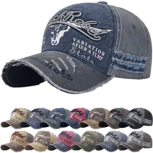 Kalanka-Casquettes De Baseball Pour Homme Et Femme 100% Coton Casquette De Baseball De Sport Décontractée Unie Style Réglable Unisexe Avec Logo Et Inscription