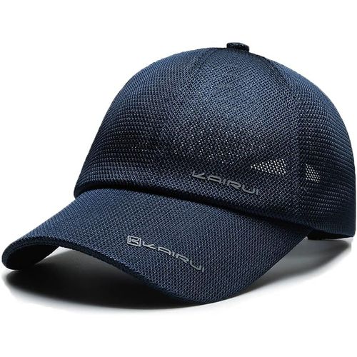 Kalanka-Casquette Baseball Homme Été Légère Maille,Casquette De Baseball Femme Anti-Soleil Respirante,Casquettes De Baseball Homme Réglable,Casquette Visiere Homme Décontracté(Tour De Tête : 56-60 Cm