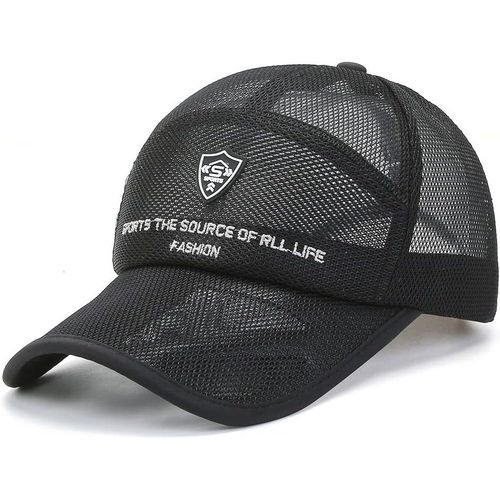 Kalanka-Casquette Baseball Homme Été Légère Maille,Casquette De Baseball Femme Anti-Soleil Respirante,Casquettes De Baseball Homme Réglable,Casquette Visiere Homme Décontracté(Tour De Tête : 56-60 Cm