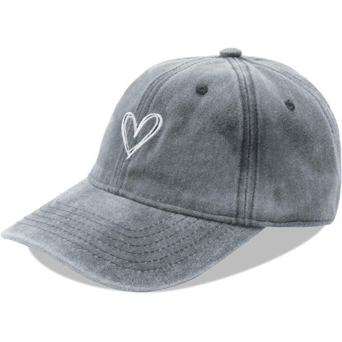 Kalanka-Casquette De Baseball Vintage En Coton Washed - Pour Femmes Hommes Ajustable Casquette De Baseball Rétro Sport Conduite Outdoor