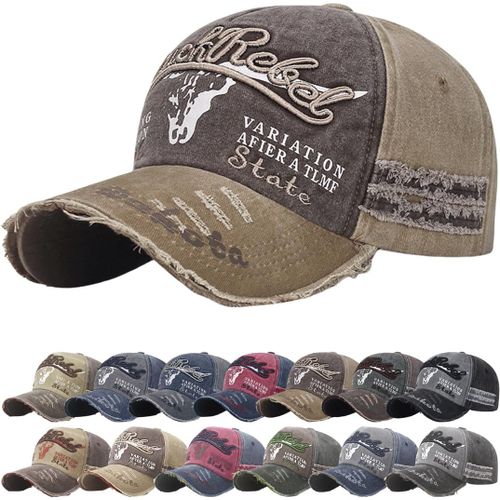 Kalanka-Casquettes De Baseball Pour Homme Et Femme 100% Coton Casquette De Baseball De Sport Décontractée Unie Style Réglable Unisexe Avec Logo Et Inscription