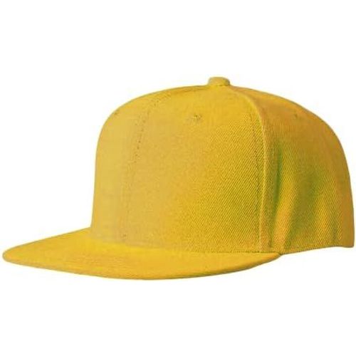 Kalanka-Plat Bill Visière Classique Snapback Chapeau Blanc Réglable Bord Haut Haut De Gamme À La Mode Couleur Style Plaine Ton Casquette De Baseball
