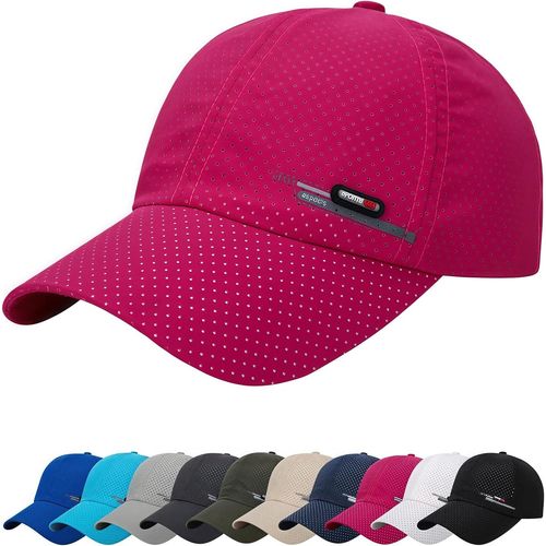 Kalanka-Casquette De Baseball Anti Soleil Coton Baseball Cap Casquette De Baseball Réglable Unisexe Unisexe Réglable Chapeau Soleil Golf Sports