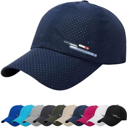 Kalanka-Casquette De Baseball Anti Soleil Coton Baseball Cap Casquette De Baseball Réglable Unisexe Unisexe Réglable Chapeau Soleil Golf Sports