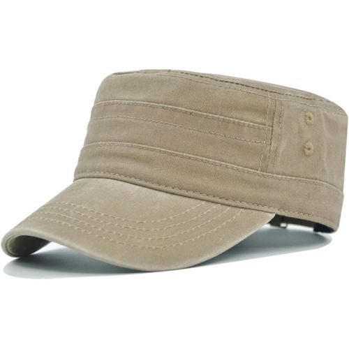 Kalanka-Casquette Unisexe De Style Militaire Casquette Homme Vintage Casquette Militaire Unisexe, Casquette De Baseball Casquette Militaire Vintage