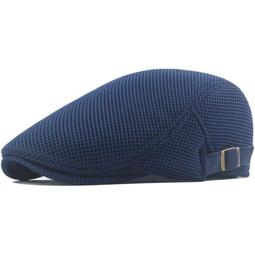 Kalanka-Casquettes Plate Pour Homme, Chapeau D'été En Maille Respirante Vintage Gatsby Casquette De Bérets, Beret Réglable Ivy Hat Hommes Ou Femmes, Gavroche Newsboy Flat Cap Ete