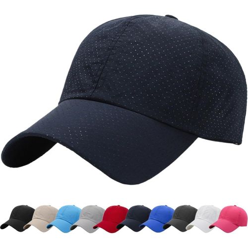 Kalanka-Casquette De Baseball Homme Femme Respirante Légère Réglable Anti-Soleil Cap Baseball Caps Hommes Femmes Été Unisexe Réglable Casquettes Hip Hop Sport Outdoor Chapeau