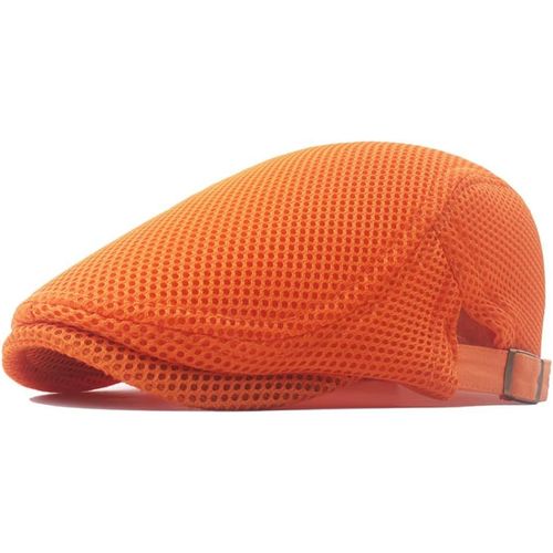 Kalanka-Casquettes Plate Pour Homme, Chapeau D'été En Maille Respirante Vintage Gatsby Casquette De Bérets, Beret Réglable Ivy Hat Hommes Ou Femmes, Gavroche Newsboy Flat Cap Ete