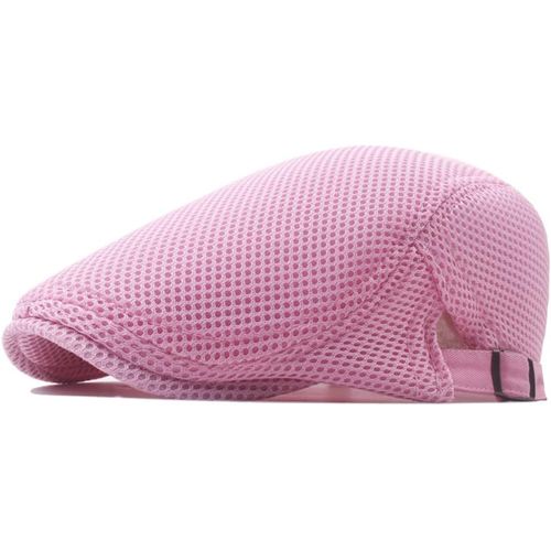 Kalanka-Casquettes Plate Pour Homme, Chapeau D'été En Maille Respirante Vintage Gatsby Casquette De Bérets, Beret Réglable Ivy Hat Hommes Ou Femmes, Gavroche Newsboy Flat Cap Ete