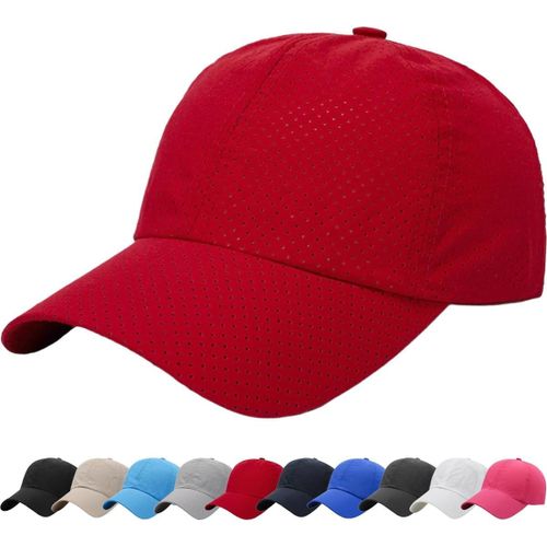 Kalanka-Casquette De Baseball Homme Femme Respirante Légère Réglable Anti-Soleil Cap Baseball Caps Hommes Femmes Été Unisexe Réglable Casquettes Hip Hop Sport Outdoor Chapeau
