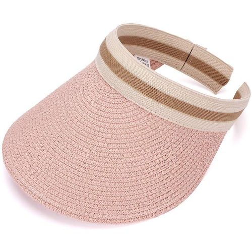 Kalanka-Chapeau Femme Ete Grand Brim Plage Chapeaux De Paille Chapeau