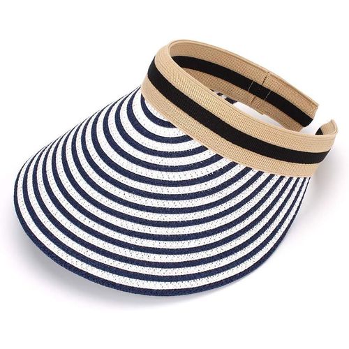 Kalanka-Chapeau Femme Ete Grand Brim Plage Chapeaux De Paille Chapeau