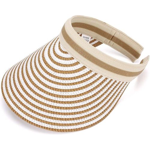 Kalanka-Chapeau Femme Ete Grand Brim Plage Chapeaux De Paille Chapeau