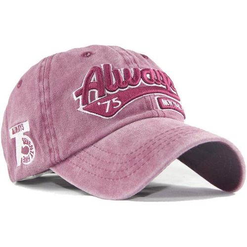Kalanka-Femme Casquette De Baseball Vintage Chapeau De Baseball Coton Camionneur Snapback Papa Cap Réglable Casquettes De Sport Outdoor