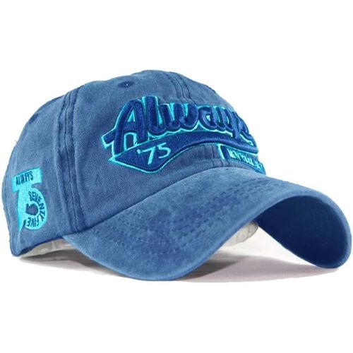 Kalanka-Femme Casquette De Baseball Vintage Chapeau De Baseball Coton Camionneur Snapback Papa Cap Réglable Casquettes De Sport Outdoor