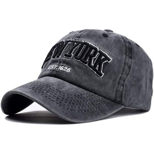 Kalanka-Femme Casquette De Baseball Vintage Chapeau De Baseball Coton Camionneur Snapback Papa Cap Réglable Casquettes De Sport Outdoor