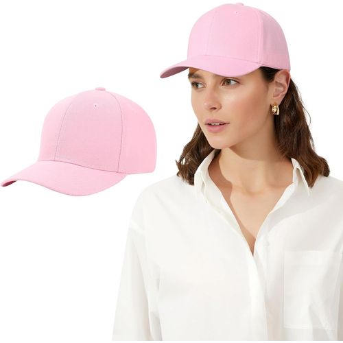 Kalanka-Chapeaux Pour Femmes Casquettes De Baseball Réglables Les Chapeauxs De Couleur Unie Peuvent Être Portés Pendant Le Sport Chapeaux De Sports À Bords