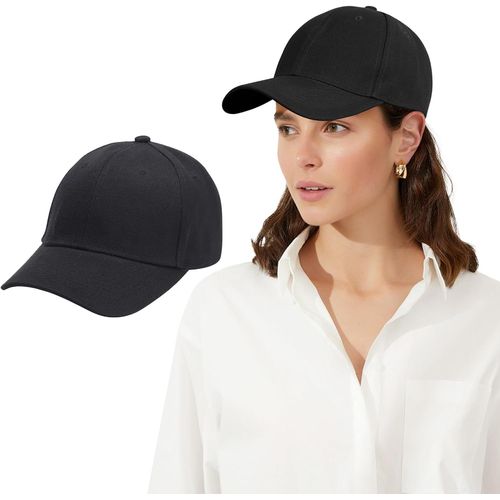 Kalanka-Chapeaux Pour Femmes Casquettes De Baseball Réglables Les Chapeauxs De Couleur Unie Peuvent Être Portés Pendant Le Sport Chapeaux De Sports À Bords