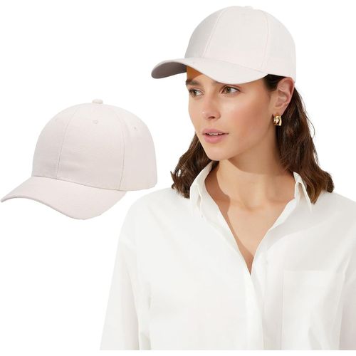 Kalanka-Chapeaux Pour Femmes Casquettes De Baseball Réglables Les Chapeauxs De Couleur Unie Peuvent Être Portés Pendant Le Sport Chapeaux De Sports À Bords