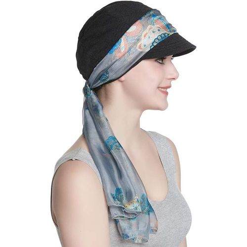 Kalanka-Ensemble Bonnet Et Écharpe Respirants Doublés De Fibres De Bambou Respirant Pour Femmes