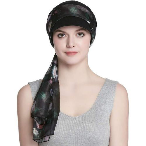 Kalanka-Ensemble Bonnet Et Écharpe Respirants Doublés De Fibres De Bambou Respirant Pour Femmes
