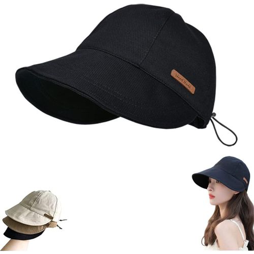 Kalanka-Chapeau De Protection Uv Sans Maquillage,Chapeau De Soleil Pour Femmes,Chapeau De Soleil Upf50+ Pour Femmes