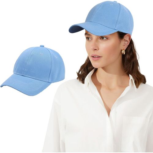 Kalanka-Chapeaux Pour Femmes Casquettes De Baseball Réglables Les Chapeauxs De Couleur Unie Peuvent Être Portés Pendant Le Sport Chapeaux De Sports À Bords