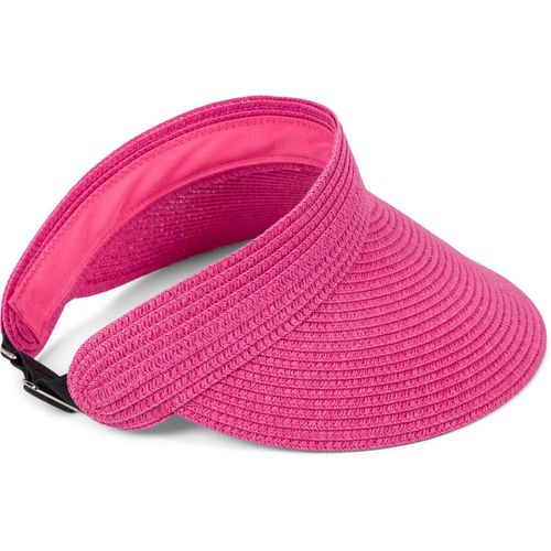 Kalanka-Casquette En Papier Straw Unie Avec Visière Solaire, Bande Élastique Et Fermeture À Crochet, Chapeau Léger Pour Femmes, Protection Solaire Élégante Et Respirante