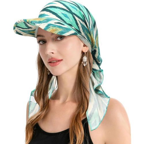 Kalanka-Chemo Headwear Brim Visor Hat Bonnet Femmes